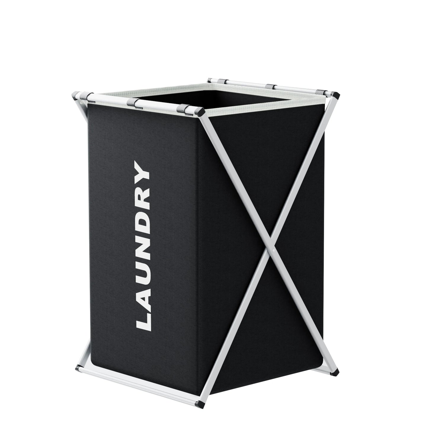 Fold&Sort Laundry Hamper — Large Folding Divider Basket