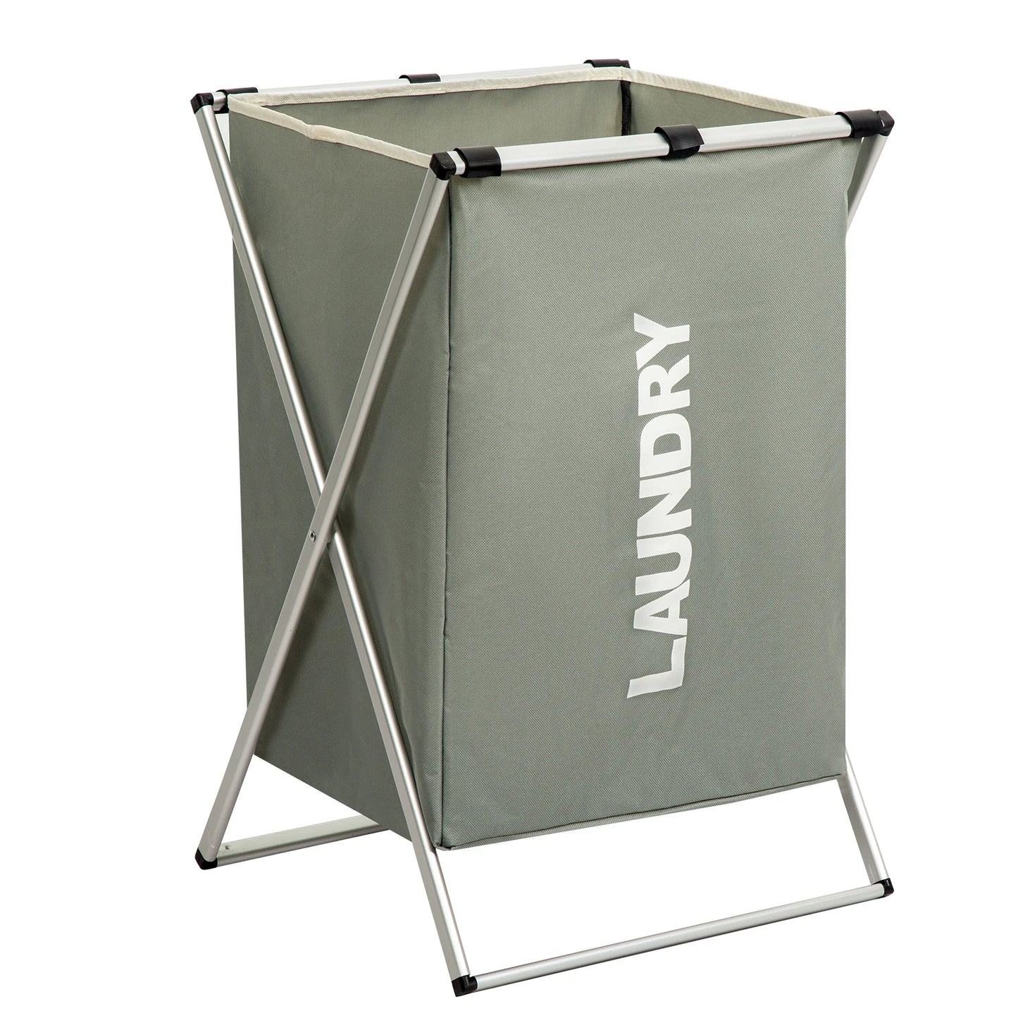 Fold&Sort Laundry Hamper — Large Folding Divider Basket